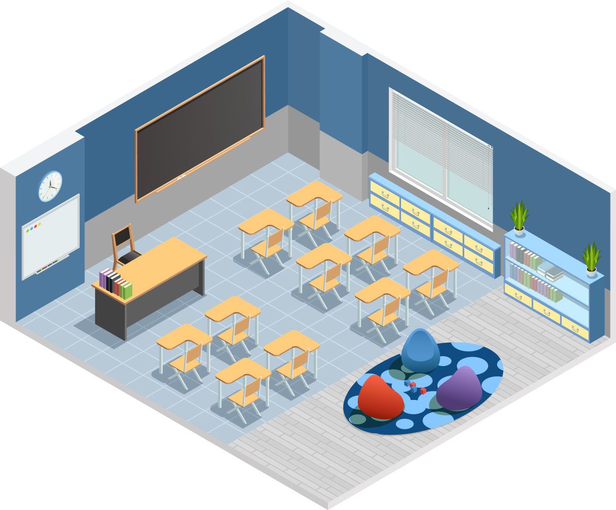 Vetor Escolas e Faculdades